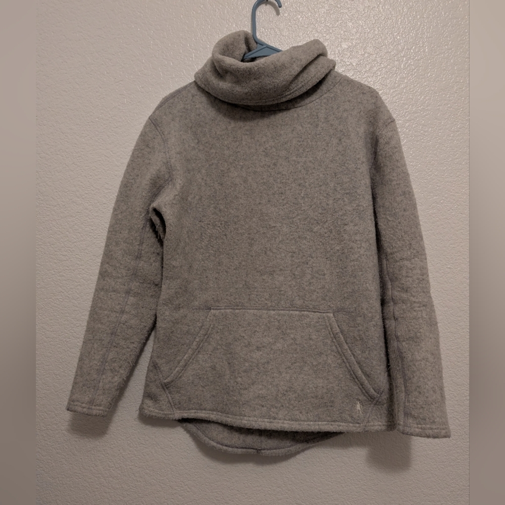 Smartwool Women's Gray Cowl Neck Sweater